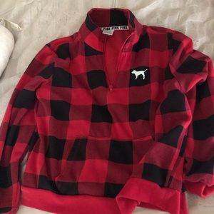 Victoria’s Secret PINk Half ZIP Sweatshirt